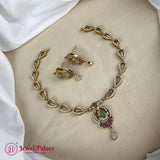 Elegant Premium Quality AD Stone Designer Necklace JH7372
