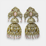 Elegant Victorian Pearl Drop Jhumkas JH7391