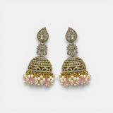 Elegant Victorian Pearl Drop Jhumkas JH7392