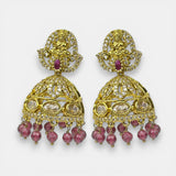 Elegant Victorian Pearl Drop Jhumkas JH7393