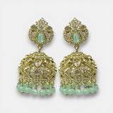 Elegant Victorian Pearl Drop Jhumkas JH7397