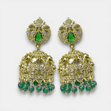 Elegant Victorian Pearl Drop Jhumkas JH7397