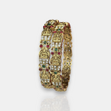 Traditional Antique Gold Temple Design Bangles JH7414