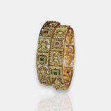 Traditional Antique Gold Temple Design Bangles JH7421