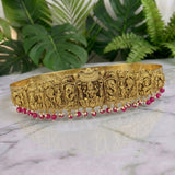 Divine Lakshmi Temple Hip Belt Antique Gold Bridal Vaddanam JH7431