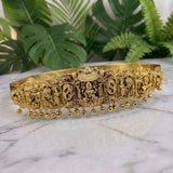 Divine Lakshmi Temple Hip Belt Antique Gold Bridal Vaddanam JH7431