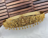 Divine Lakshmi Temple Hip Belt Antique Gold Bridal Vaddanam JH7432