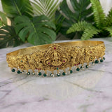 Divine Lakshmi Temple Hip Belt Antique Gold Bridal Vaddanam JH7432