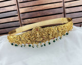 Divine Lakshmi Temple Hip Belt Antique Gold Bridal Vaddanam JH7432