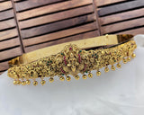Divine Lakshmi Temple Hip Belt Antique Gold Bridal Vaddanam JH7433
