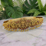 Divine Lakshmi Temple Hip Belt Antique Gold Bridal Vaddanam JH7435
