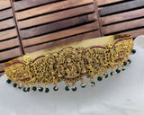 Divine Lakshmi Temple Hip Belt Antique Gold Bridal Vaddanam JH7438