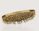 Divine Lakshmi Temple Hip Belt Antique Gold Bridal Vaddanam JH7438
