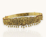 Divine Lakshmi Temple Hip Belt Antique Gold Bridal Vaddanam JH7438