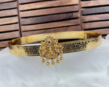 Classic Lakshmi Nakash Hip Belt Antique Gold Temple Vaddanam JH7445