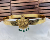 Classic Lakshmi Nakash Hip Belt Antique Gold Temple Vaddanam JH7446