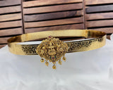Classic Lakshmi Nakash Hip Belt Antique Gold Temple Vaddanam JH7447