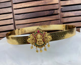Classic Lakshmi Nakash Hip Belt Antique Gold Temple Vaddanam JH7448