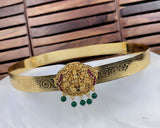 Classic Lakshmi Nakash Hip Belt Antique Gold Temple Vaddanam JH7449