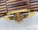 Classic Lakshmi Nakash Hip Belt Antique Gold Temple Vaddanam JH7450