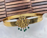 Classic Lakshmi Nakash Hip Belt Antique Gold Temple Vaddanam JH7451