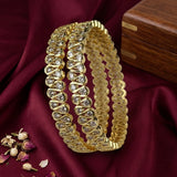 Elegant Premium Quality American Diamond Bangles JH7577