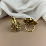 Gorgeous Antique Traditional Adjustable Finger Ring JH7666