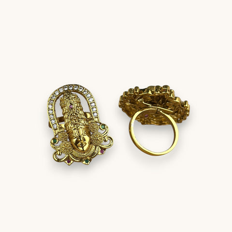 Gorgeous Antique Traditional Adjustable Finger Ring JH7669
