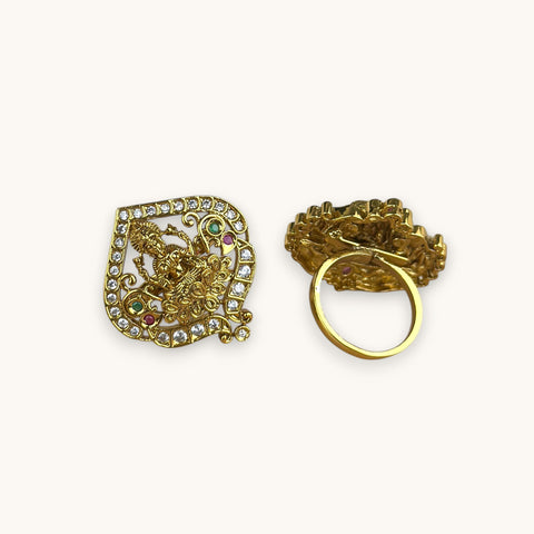 Gorgeous Antique Traditional Adjustable Finger Ring JH7670