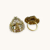 Gorgeous Antique Traditional Adjustable Finger Ring JH7671