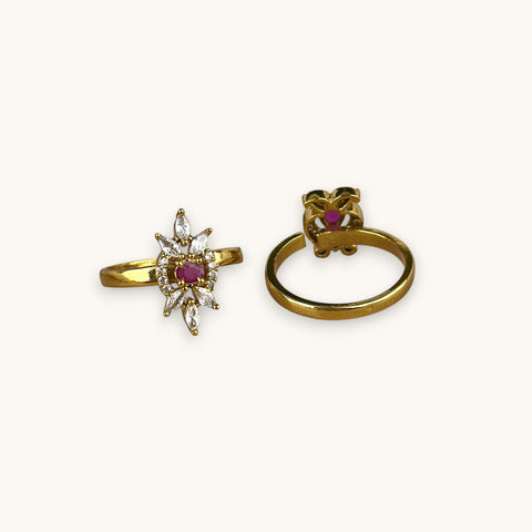 Gorgeous Antique Traditional Adjustable Finger Ring JH7674