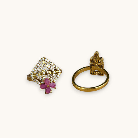 Gorgeous Antique Traditional Adjustable Finger Ring JH7676