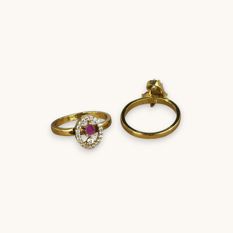 Gorgeous Antique Traditional Adjustable Finger Ring JH7679