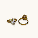 Gorgeous Antique Traditional Adjustable Finger Ring JH7680
