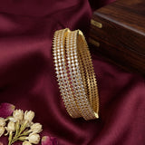 Elegant Premium Quality American Diamond Bangles JH7685