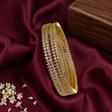 Elegant Premium Quality American Diamond Bangles JH7687