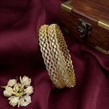 Elegant Premium Quality American Diamond Bangles JH7688