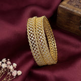 Elegant Premium Quality American Diamond Bangles JH7694