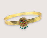 Classic Lakshmi Nakash Hip Belt Antique Gold Temple Vaddanam JH7750