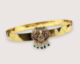 Classic Lakshmi Nakash Hip Belt Antique Gold Temple Vaddanam JH7753