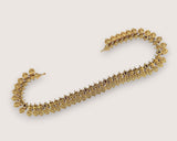 Elegant Gold Plated Kemps Stone Traditional South Indian Waist Hip Chain JH7763