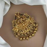 Traditional Antique Gold Finish Single Jadai Billai Hair Accessory JH7785