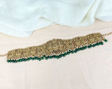 Royal Temple Design Ottiyanam In  Antique Finish Hip Chain JH7786