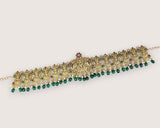 Royal Temple Design Ottiyanam In  Antique Finish Hip Chain JH7788