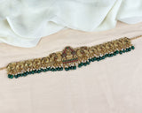 Royal Temple Design Ottiyanam In  Antique Finish Hip Chain JH7792