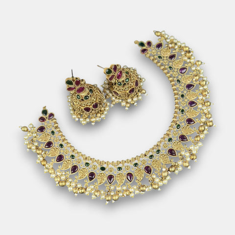 Premium Quality Antique Necklace - Clearance Collection JH7799