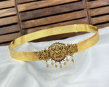 Classic Lakshmi Nakash Hip Belt Antique Gold Temple Vaddanam JH7871