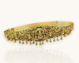 Divine Lakshmi Temple Hip Belt Antique Gold Bridal Vaddanam JH7872