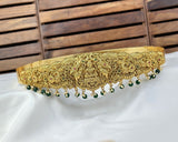 Divine Lakshmi Temple Hip Belt Antique Gold Bridal Vaddanam JH7877