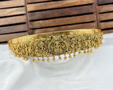 Divine Lakshmi Temple Hip Belt Antique Gold Bridal Vaddanam JH7879